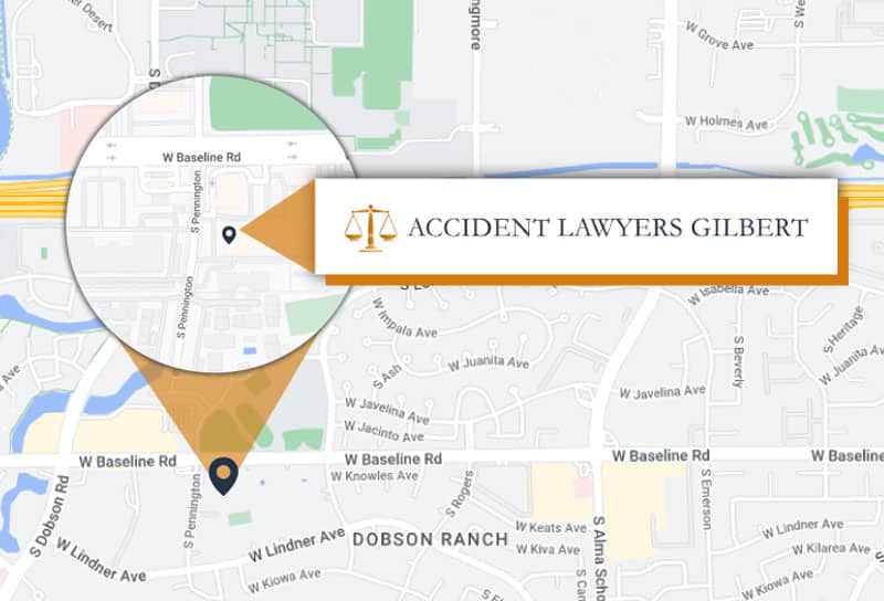 Gilbert Accident Lawyers location on map